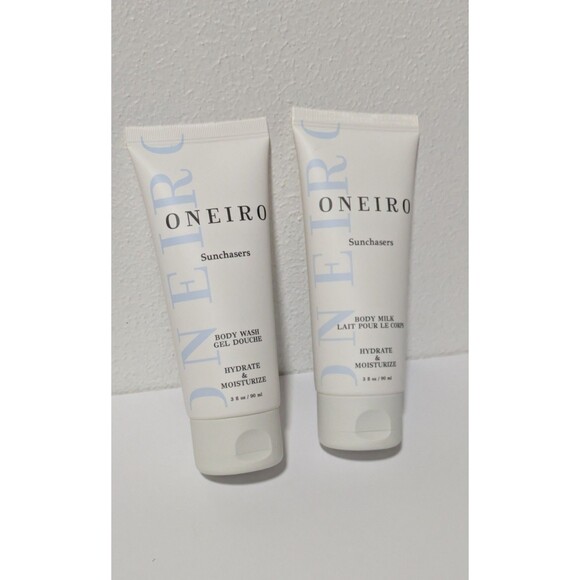 Vegan Oneiro Sunchasers Travel Set Body Milk, Body Wash & Shampoo + Conditioner - Picture 4 of 4